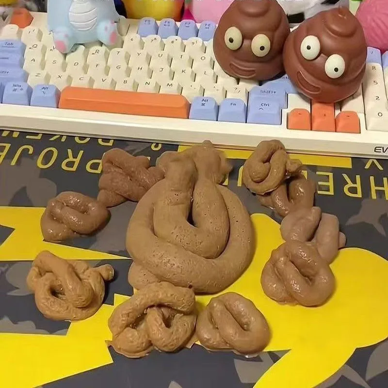 Реалистичный подарок дерьмо забавные игрушки поддельные какашки кусок грязи