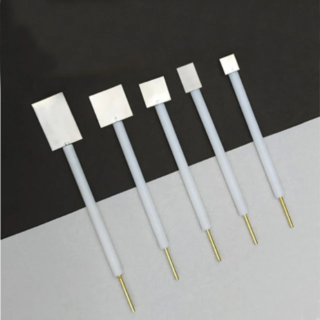 

99.99% purity 10*20*0.2mm platinum plate counter auxiliary electrode PT Electrochemical workstation