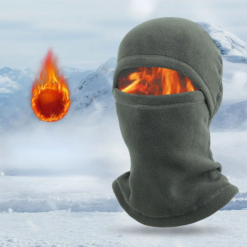 

2023 New Autumn and Winter Cycling Warm Mask Multi-functional Neck Cover Windproof Ski Hat Polar Fleece Sports Warm Head Cover