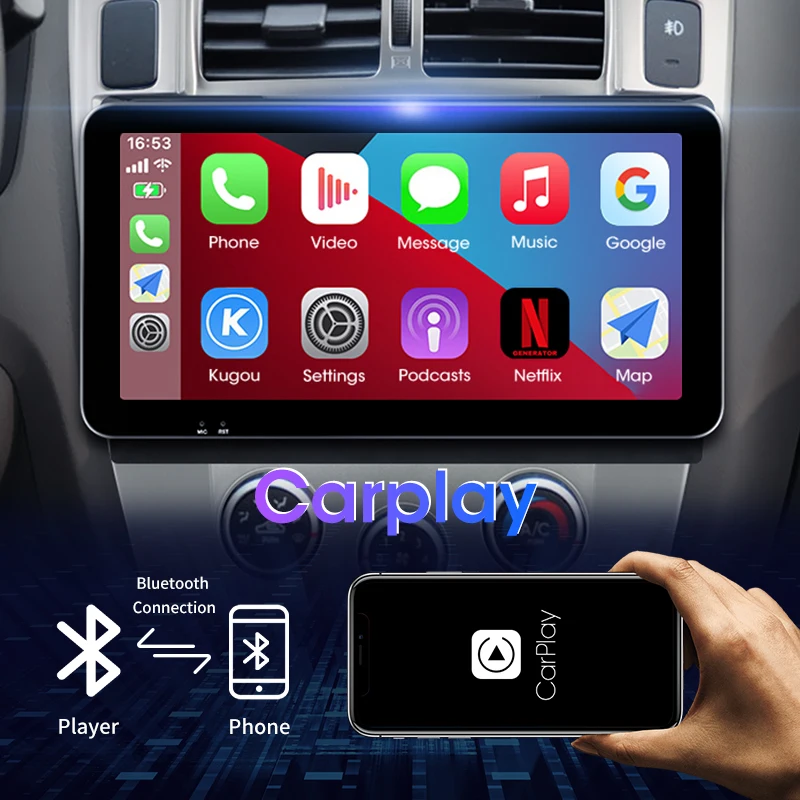 Магнитола Jansite для Hyundai Tucson мультимедийный видеоплеер 2 Din на Android 10 33 с дисплеем 11 0