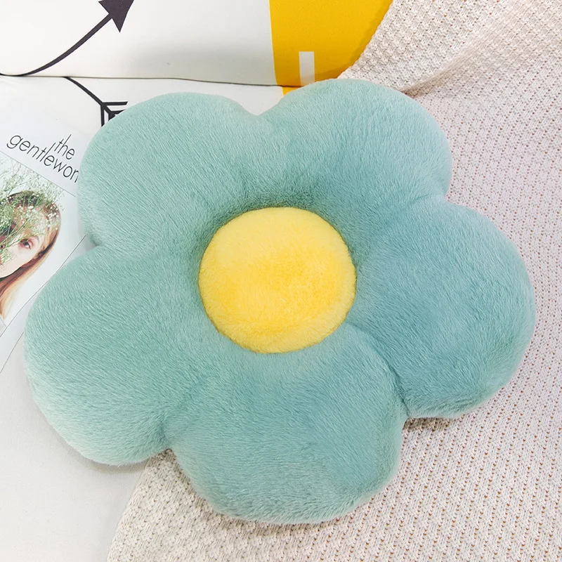 

Daisy Flower Cushion Plush Toy Throw Pillow Sofa Window Cushion Children's Gift Wholesale Home Textile sofa cushion home decor