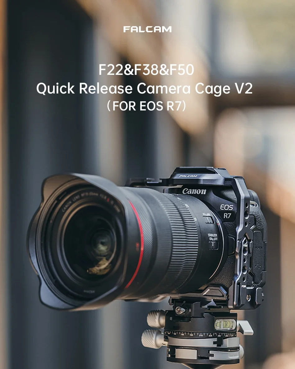 FALCAM F22 DSLR-камера клетка для камеры Canon EOS R7 полная быстросъемная пластина
