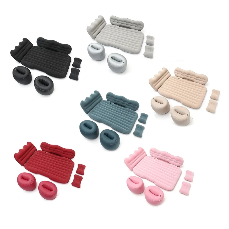 Автомобильный надувной матрас из ПВХ, 135x90 см