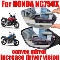 for honda nc750x nc750 x nc 750 x nc 750x accessories convex mirror increase rearview mirrors side mirror view vision lens parts