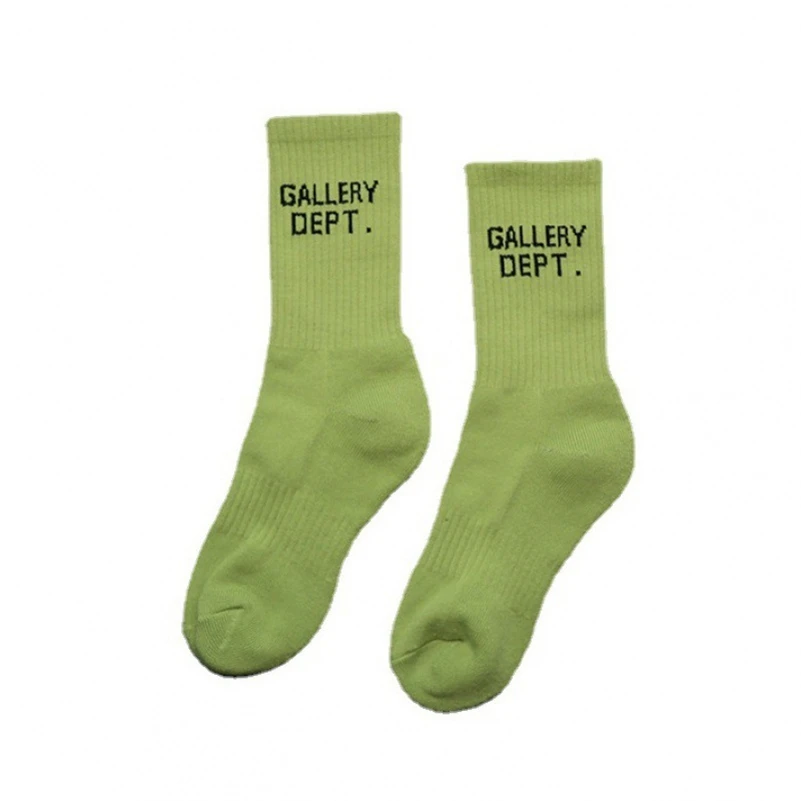 DEPT All Season Socks Letter Galleryes Print Merch for Female Male Non-slip Stockings All Seasons Little Small Gifts 3