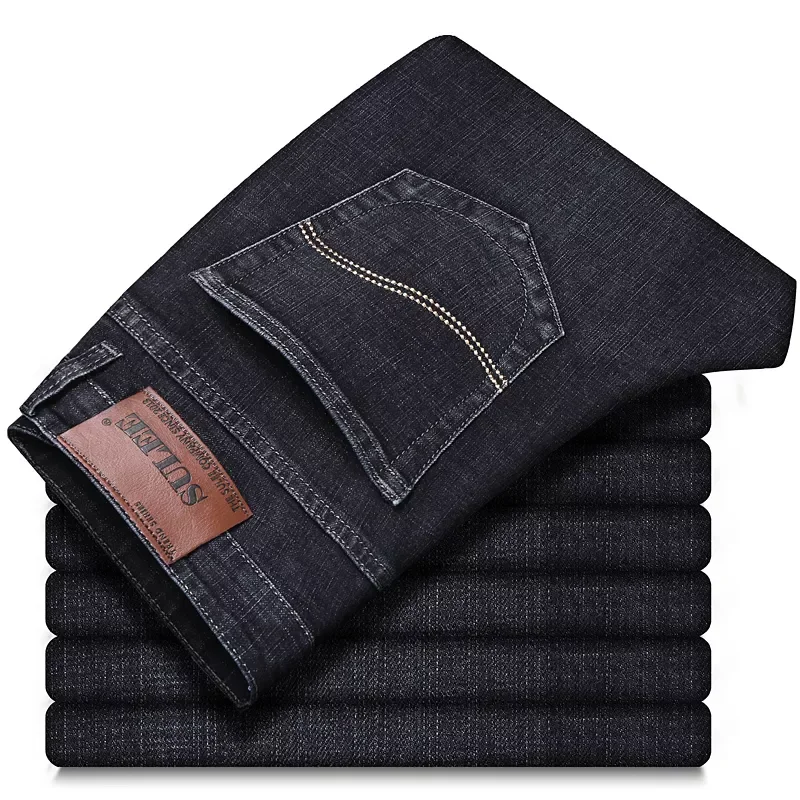 NEW More Colors Jeans Pants Men Exclusive Design Casual Denim Jeans Men Straight Slim Stretch Men Jeans Vaqueros Hombre
