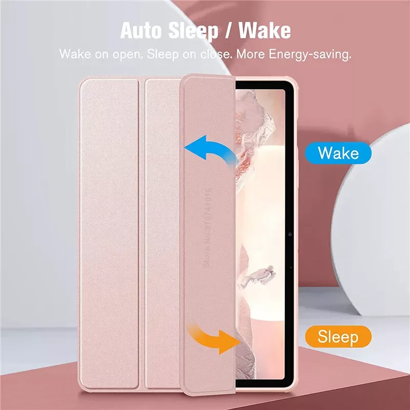 

2022 Trend Galaxy Tab S8 S7 Plus FE 12.4 inch Case Transparent Back Tablet Cover For Tab S7 S8 11" 2020 Case With Pencil Holder