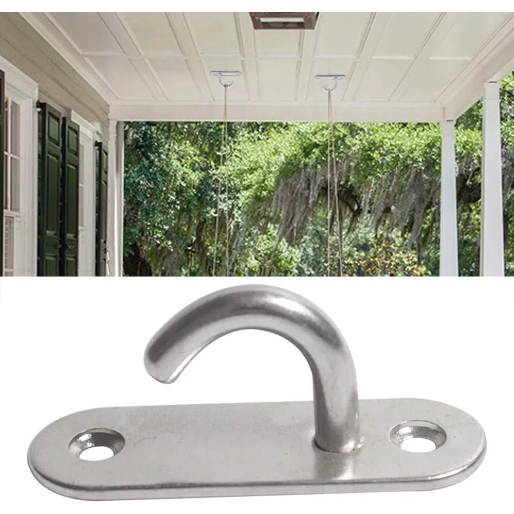 Для 2-х шт. потолочного крючка из нержавеющей стали сверхмощный овальный