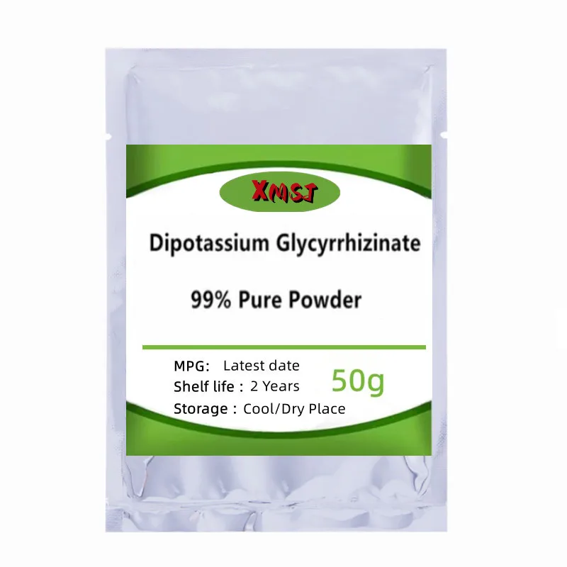 

50-1000g Super Dipotassium Glycyrrhizinate Powder,Dipotassium Glycyrrhetate Powder,Skin whitening, antioxidation and anti-aging