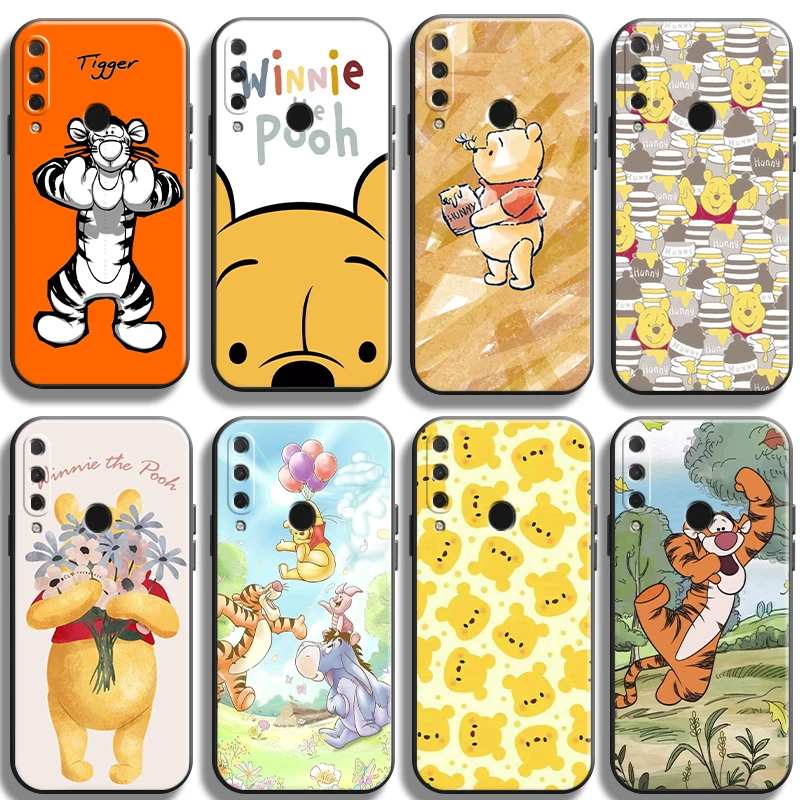 

Disney Winnie Phone Case For HUAWEI P20 P30 P40 Lite Pro Plus P20 Lite 2019 5G Carcasa Liquid Silicon Unisex Silicone Cover