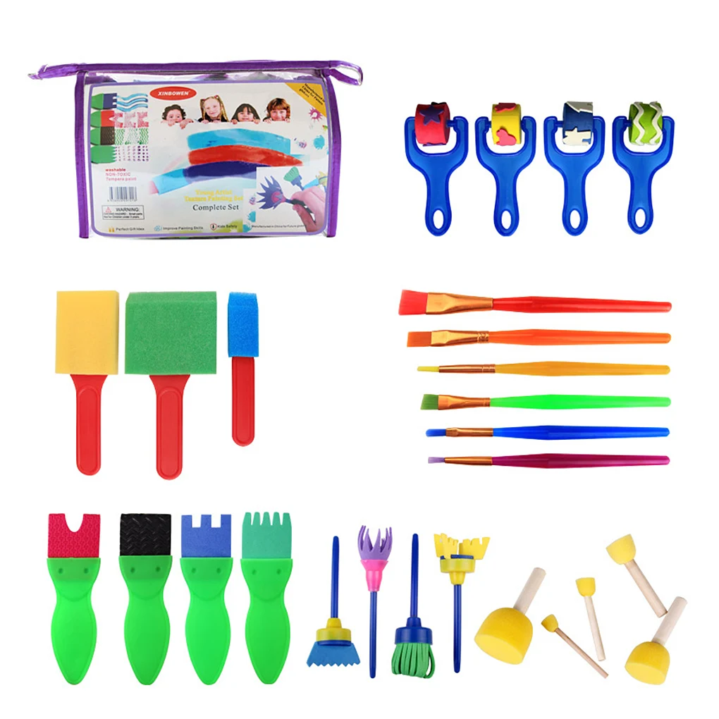 

26 шт., Детский развивающий валик для рисования