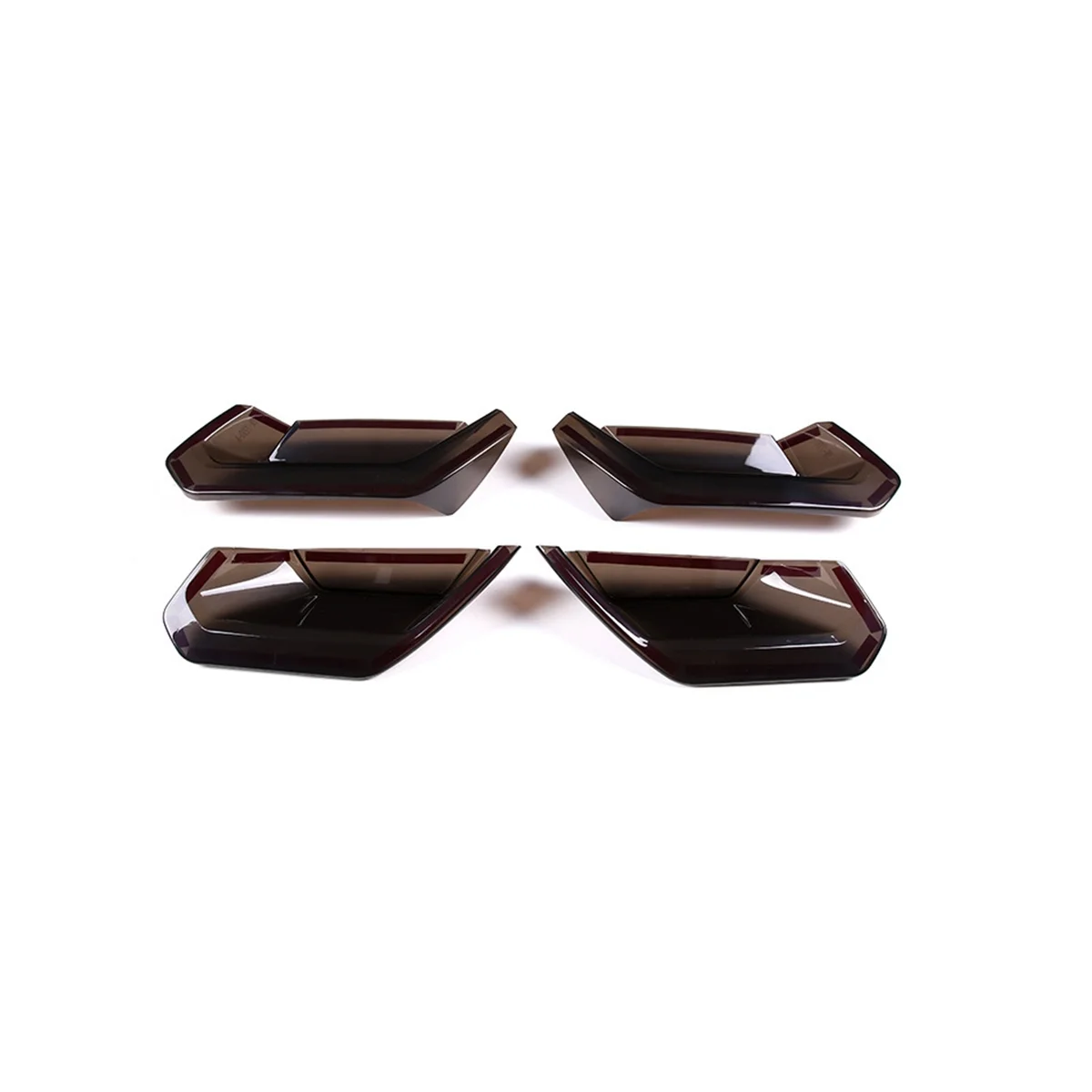 

Car Rear Tail Light Rear Fog Blackout Cover Trim Sticker Tail Light Cover for C7 2014-2019