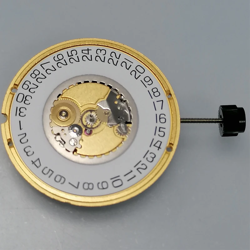 New V8 ETA 7 Jewels 955.112 Watch Quartz Movement Date at 3 Repair Parts Without Battery Watchmaker Accessories
