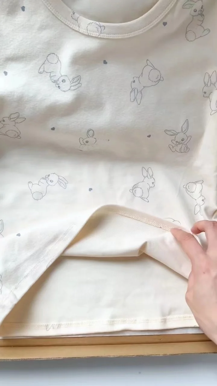 Футболка из чистого хлопка с короткими рукавами Design Sense женская летняя короткая