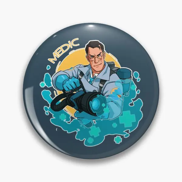 Женская металлическая булавка-кнопка цвет в ассортименте