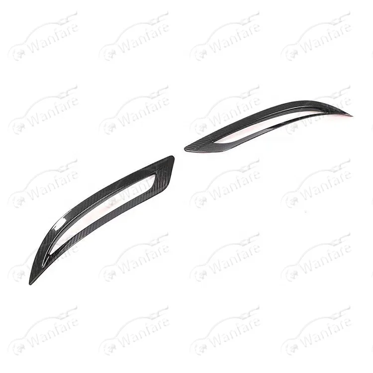 

DRY CARBON FIBER REAR BUMPER DECORATION FOR MODEL 3