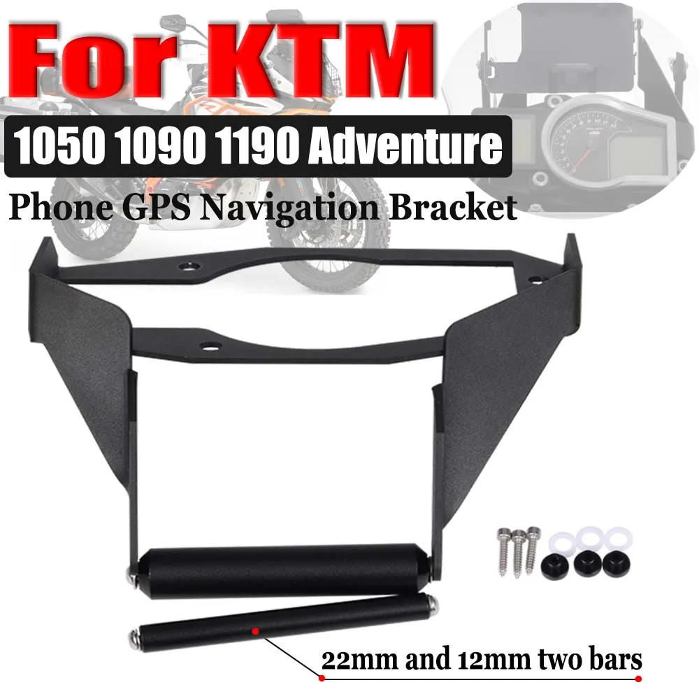 

For KTM 1050 1090 1190 Adventure ADV Motorcycle Accessories Mobile Phone Holder Stand Smartphone GPS Navigation Bracket Support