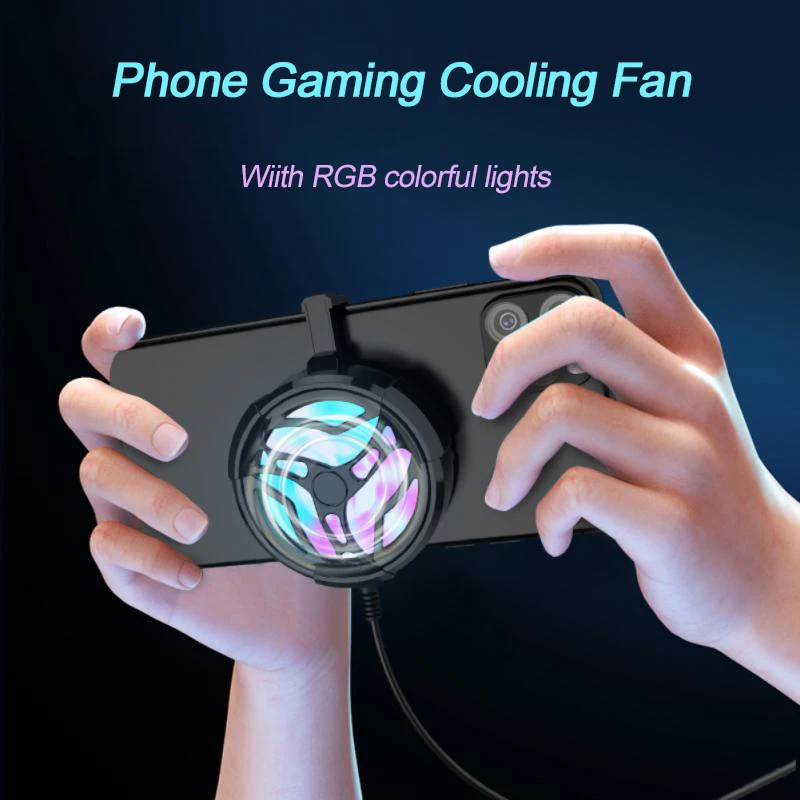 

Вентилятор охлаждения для смартфона AL01, игровой кулер для Realme GT2, Xiaomi 11, iphone 13, аксессуары для телефонов, портативный охладитель