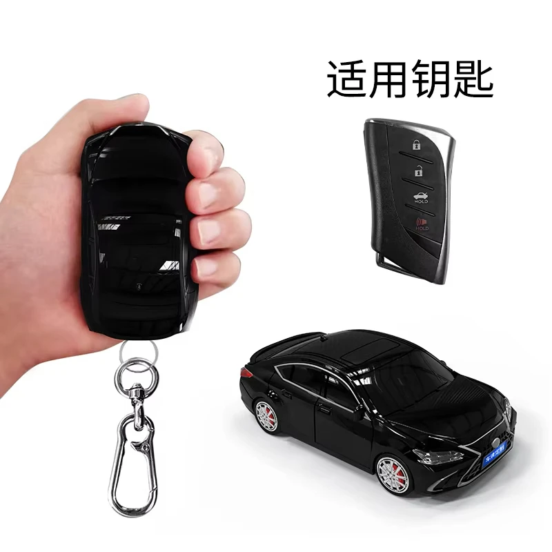 Фото Для LEXUS ES Модель автомобиля 3 4 кнопки для Lexus UX200 UX250H ES300H ES350 US200 US260H LX570 Чехол для смарт-пульта дистанционного ключа автомобиля Сумка-брелок №2