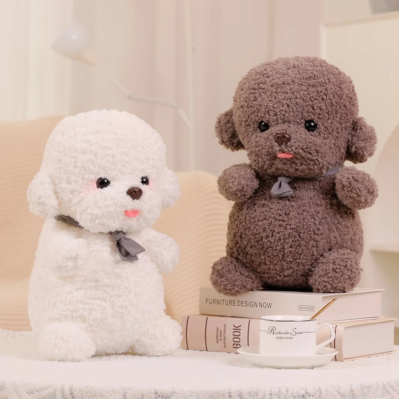 

Игрушка плюшевая Бишон-Фриз, 25/35 см