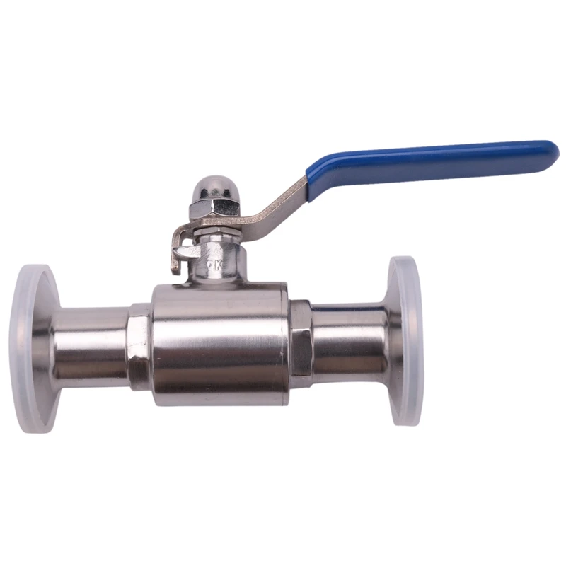

1Inch 25Mm 304 Stainless Steel Sanitary Ball Valve 1.5 Inch Tri Clamp Ferrule Type For Homebrew Diary Product