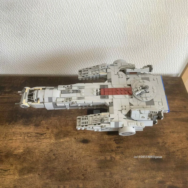Фото НОВЫЙ научно-фантастический фильм MOC Hondo Ohnaka's Katooni, космический корабль, строительные блоки, модель DIY, технология сборки, кирпич, детская игрушка, Рождественский подарок №5