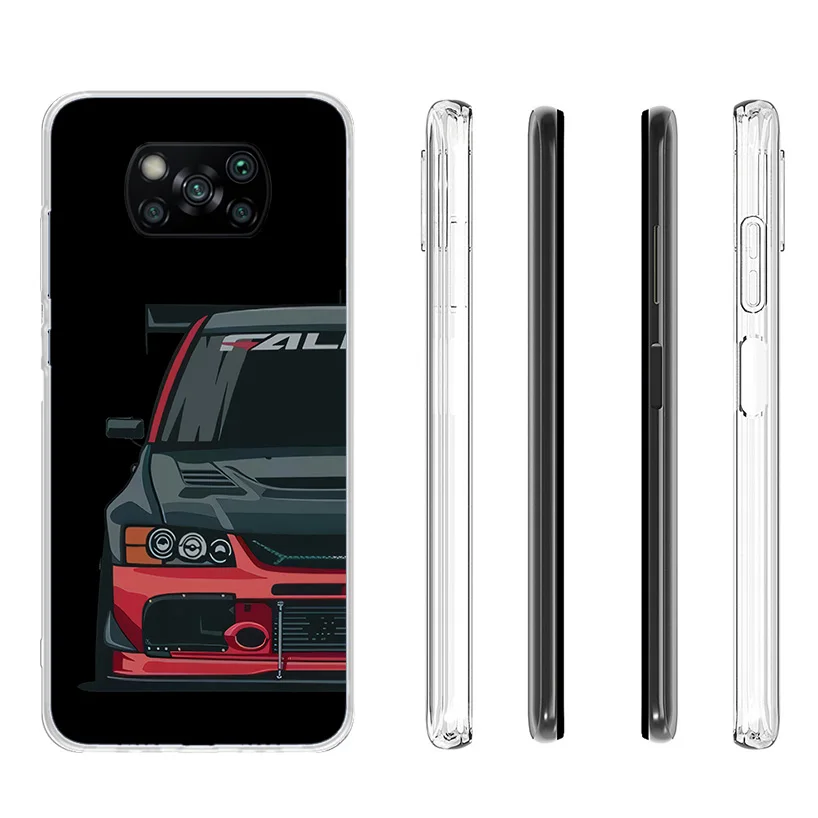 JDM Токийский спортивный автомобиль для мужчин мужской чехол телефона Xiaomi Poco X5 X4 X3