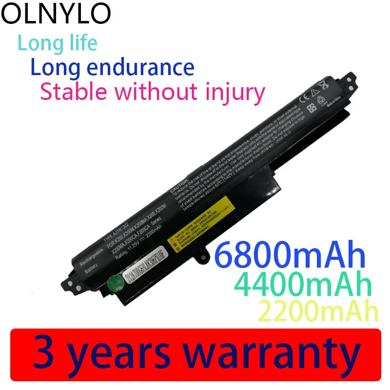 

Laptop Battery A31LMH2 A31N1302 Battery For ASUS For VivoBook X200CA X200MA X200M X200LA F200CA 200CA 11.6" A31LMH2 A31LM9H