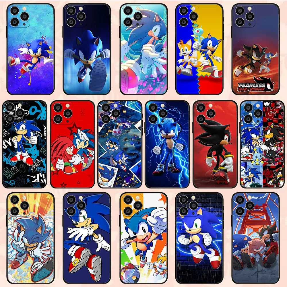 Фото CK-29 Magic Cartoon S-Sonics Phone Case For Huawei Y6 Y6S Y6P Nova 2 2i 3 3i 4E 5T P20 P30 Lite Pro №1