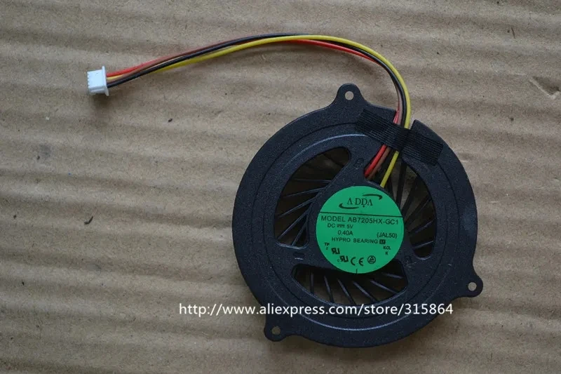 

Новый охлаждающий вентилятор для ноутбука Lenovo K23 K26 AB7205HX-GC1