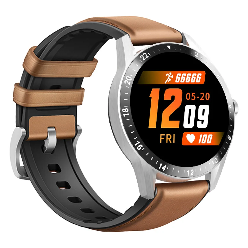 

SWL S1 smart bracelet BT call heart rate blood pressure monitoring sports pedometer watch