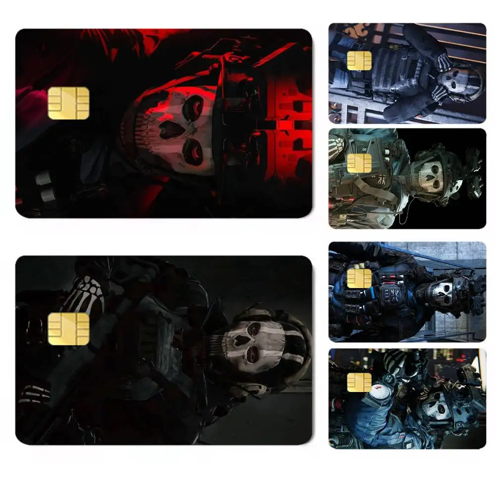 Фото Наклейки Hot Shooting Game-e CSGO Credit Card HD из матовой пленки премиум-класса эффективно предотвращают появление отпечатков пальцев и ежедневное истирание. №1