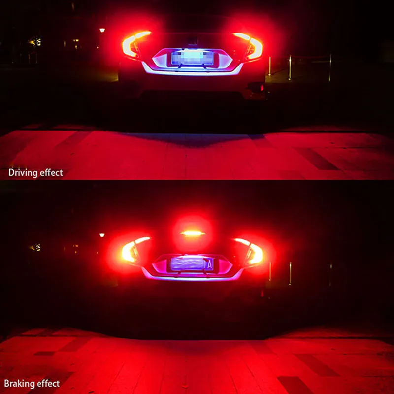 2pcs LED Brake Light Bulb P21/5W BAY15D Canbus For Suzuki Celerio Grand Vitara Swift 2 3 4 5 SX4 Ignis 1 Kizashi Wagon R Samurai - купить по