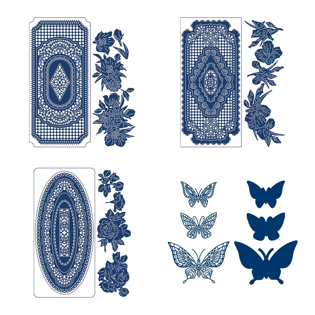 

Цветок бабочка металлическая высечка для скрапбукинга рельефная модель шаблон высечка трафареты для 2022 года новое поступление