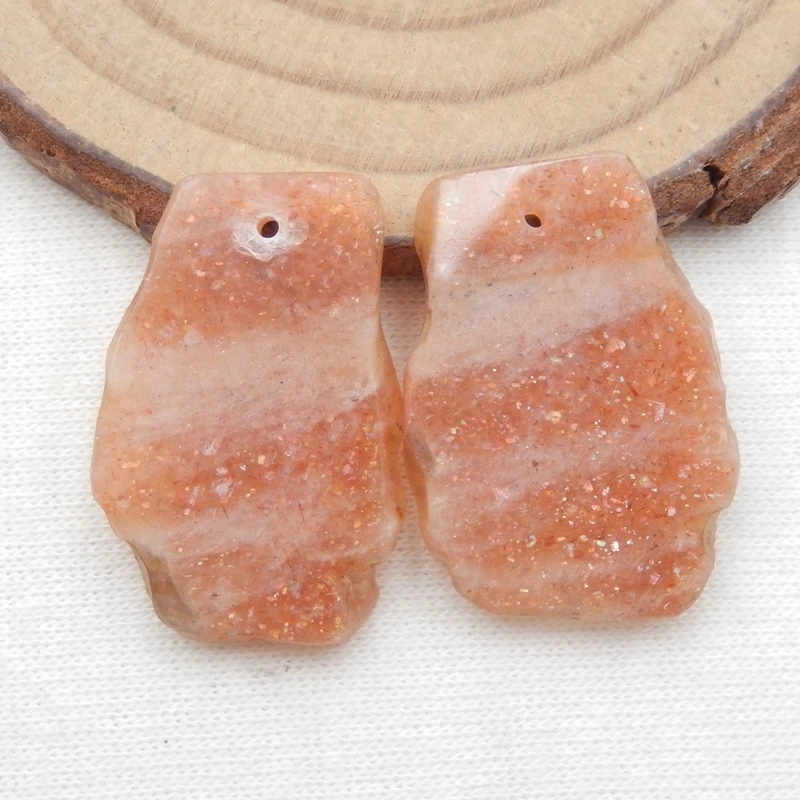 

Женские серьги-гвоздики из натурального драгоценного камня, полудрагоценные ювелирные изделия, 40x35x4 мм, 15,83 г