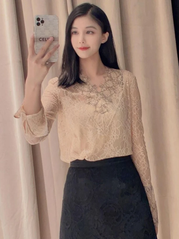 Counter Genuine Goods Amashi Same Sle with Mall новинка лета 2023 элегантный кружевной комплект из двух