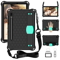 for samsung galaxy tab s8 5g case 11 inch shockproof tablet cover for galaxy s8 sm x700 x706 with shoulder strap stand case