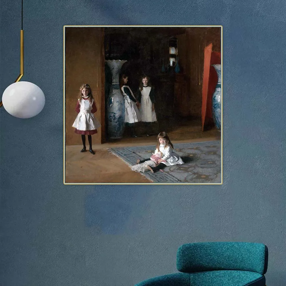 Картина маслом на холсте с изображением дочери Эдварда Дарли напитка - купить по