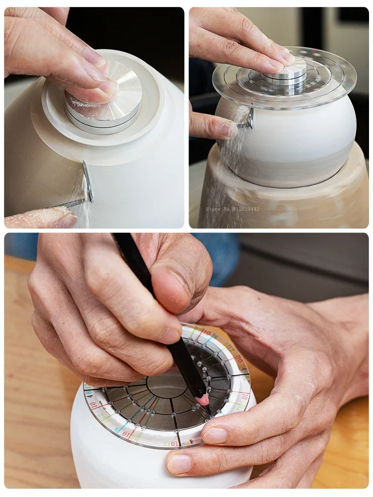 Инструменты для керамики Круглый разделитель равномерный акриловый квадратная