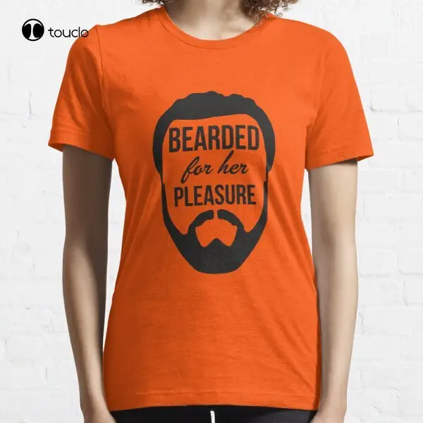 

Bearded For Her Pleasure T-Shirt Custom Aldult Teen Unisex Digital Printing Tee Shirt Fashion Funny New Xs-5Xl