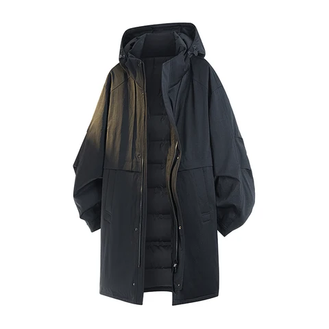 Парка nine o'clock для мужчин большие размеры  L-8XL