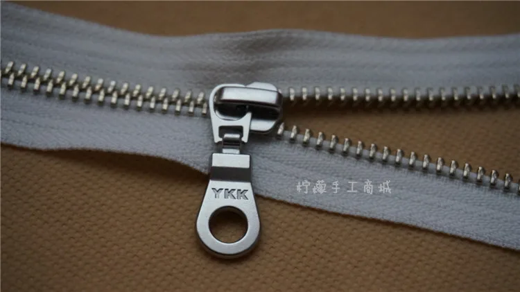 YKK 5 Metal White Copper Closed Zipper 15-50cm Garment Pockets Dedicated Bag Accessories | Zippers