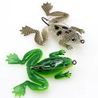 5 2g6cm large frog bait topwater soft fishing lure crankbait with hooks spinner sinking bass bait fishing tackle aceessories