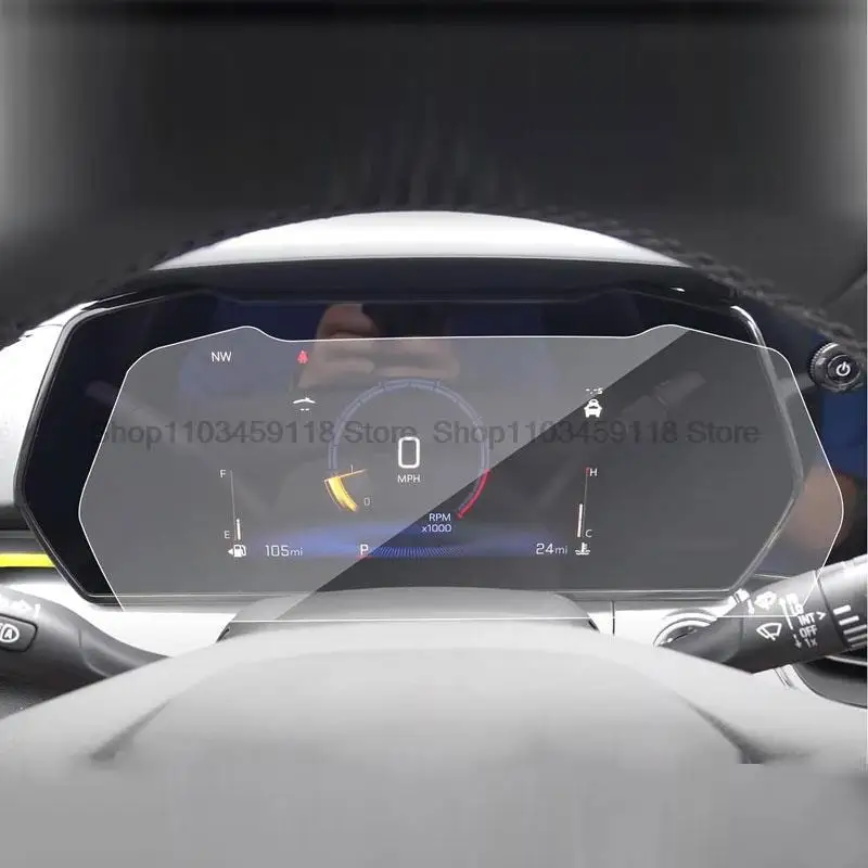 Защита экрана из закаленного стекла для Chevrolet Trailblazer RS приятный на ощупь LS 2024 8