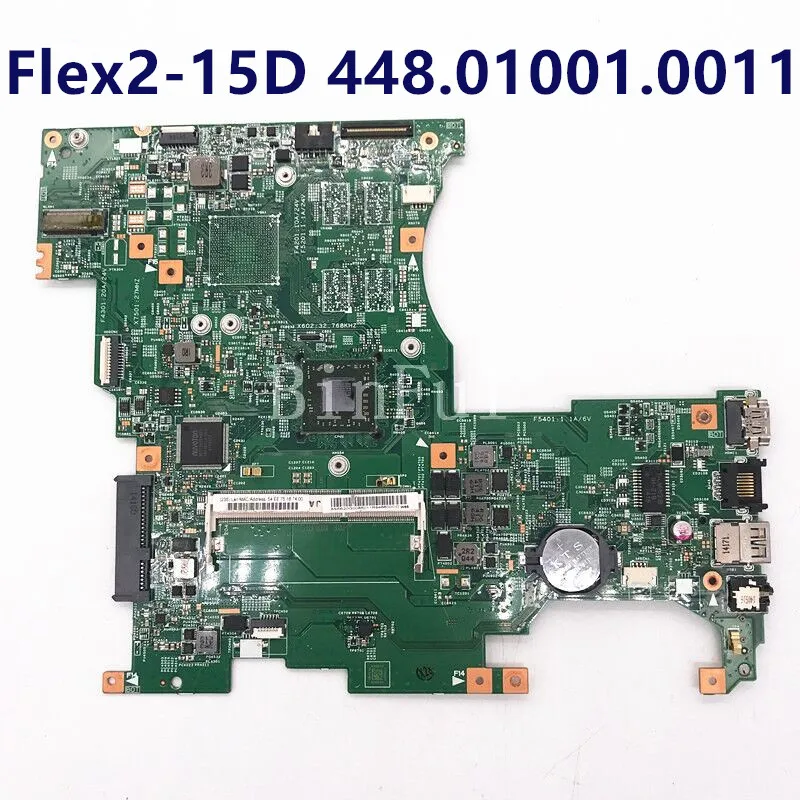 Free Shipping High Quality Mainboard For Lenovo Flex 2-15D 13310-1 448.01001.0011 DDR3 Laptop Motherboard 100% Full Tested