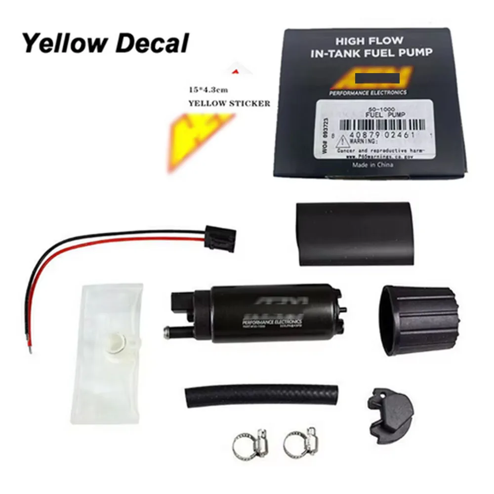 

Универсальный 50-1000 501000 ВЫСОКОЙ ТОПЛИВНЫЙ НАСОС ВЫСОКОГО ТОКА 340 л/ч для AEM с сетчатым фильтром и установкой комплекта для Walbro GSS342 50-1210 50 1000