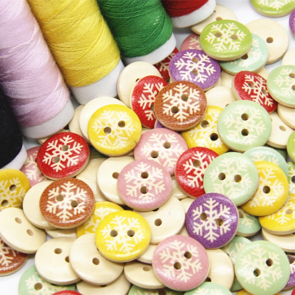 

Милые деревянные пуговицы для детской одежды, декоративные деревянные пуговицы с распылителем, Высококачественные Домашние пуговицы «сде...