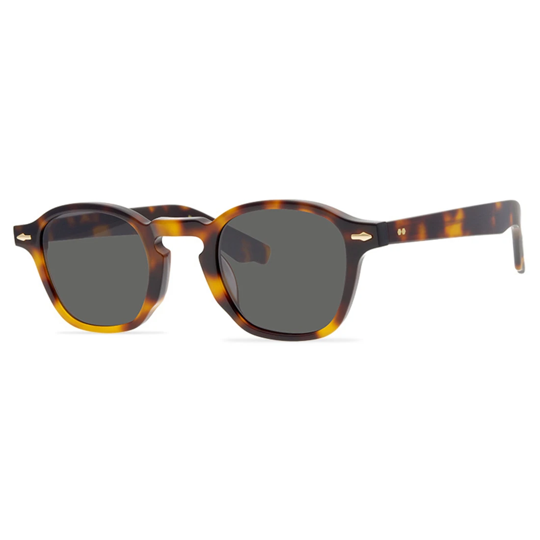

Высококачественные модные женские и мужские солнцезащитные очки «Жак Мари», квадратные стильные очки с большим наклонным углом, оправа из ацетата ручной работы, стеклянные линзы