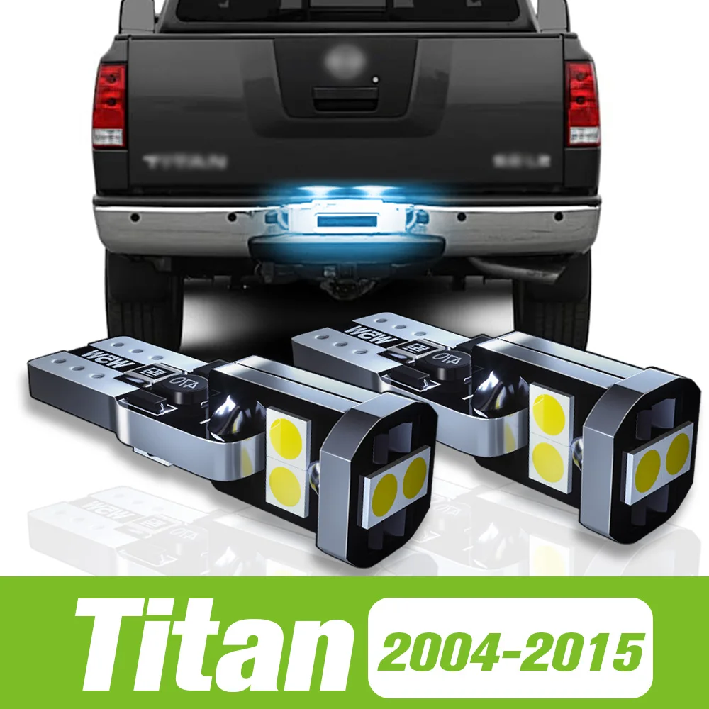 

2pcs For Nissan Titan 2004-2015 LED License Plate Light 2005 2006 2007 2008 2009 2010 2011 2012 2013 2014 Accessories