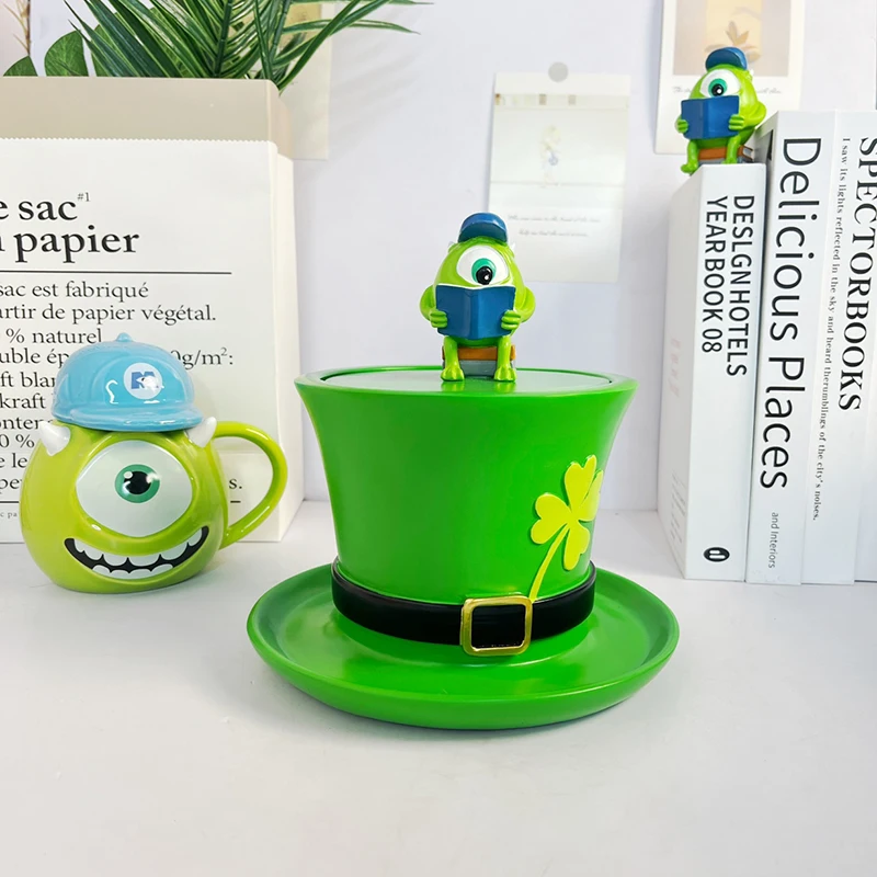 

Керамическая экшн-фигурка Disney Monsters University MAX, куклы, банка для хранения, украшение, подарки для детей